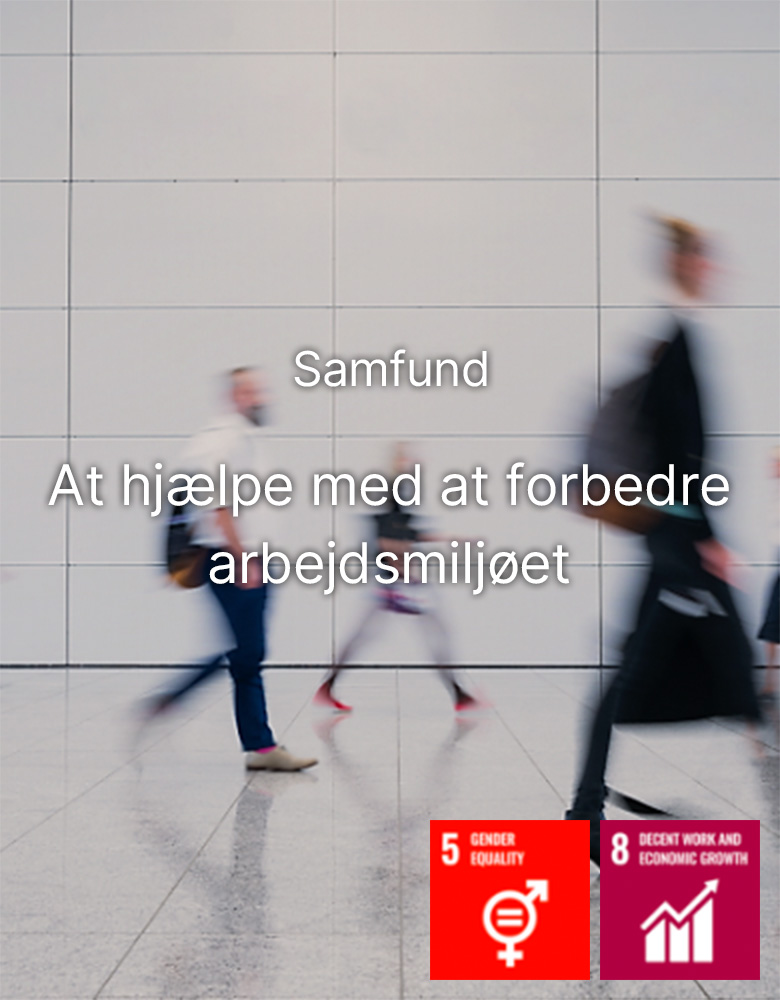 Mennesker Med til at forbedre arbejdsmiljøet