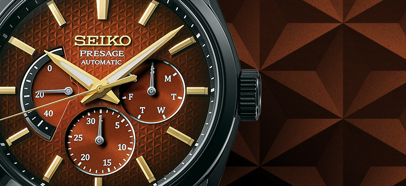 FILME：SEIKO PRESAGE Série Sharp Edged SPB329