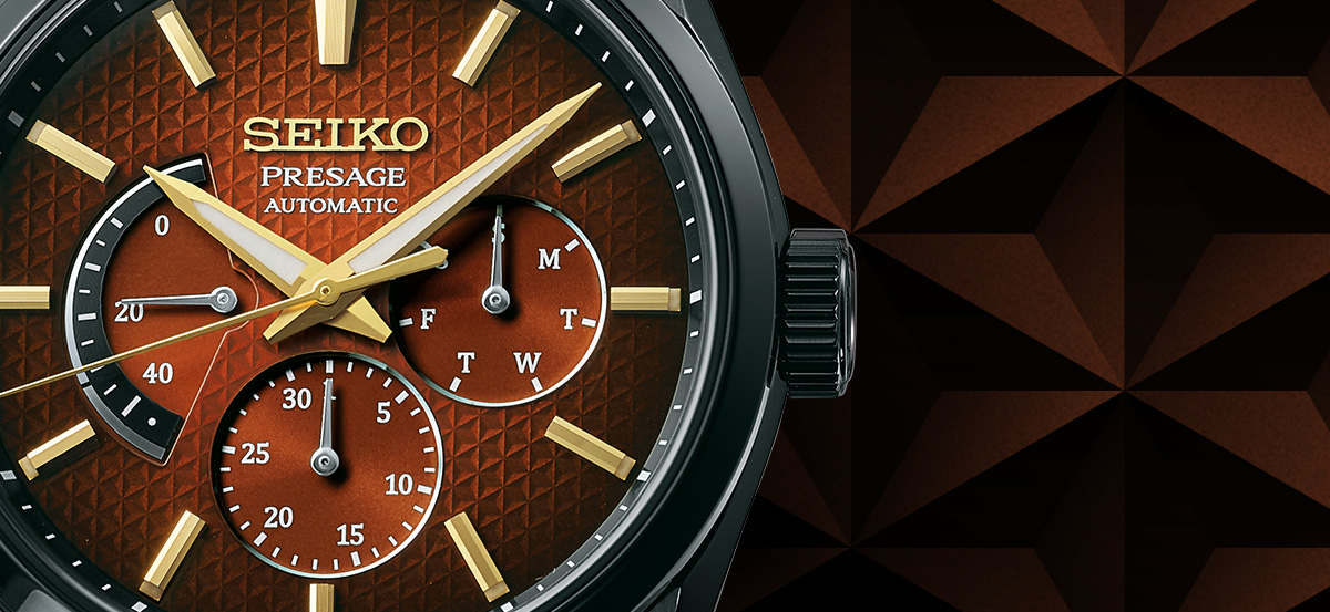FILME：SEIKO PRESAGE Série Sharp Edged SPB329