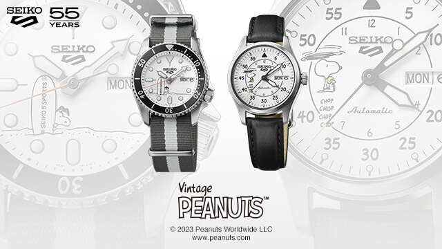 Phiên bản giới hạn Seiko 5 Sports 55th AnniversaryPEANUTS